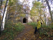 The Gerburts castle in Dobromyl, Lviv region